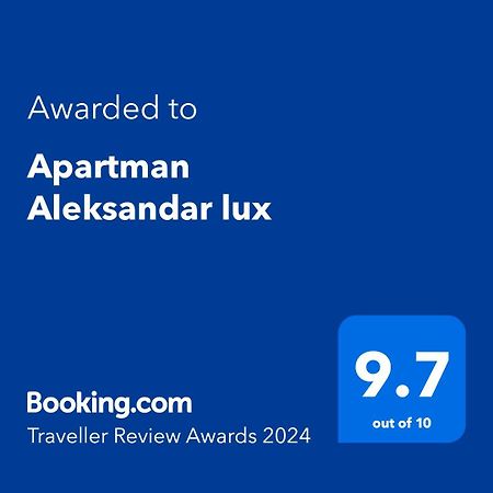 Apartman Aleksandar Lux Palić Εξωτερικό φωτογραφία